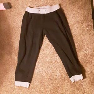 Black sweatpants